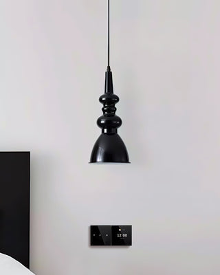 Aurvaror Nordic Art Noir Suspension Lumière