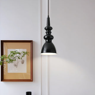 Aurvaror Nordic Art Noir Suspension Lumière