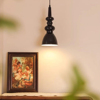 Aurvaror Nordic Art Noir Suspension Lumière