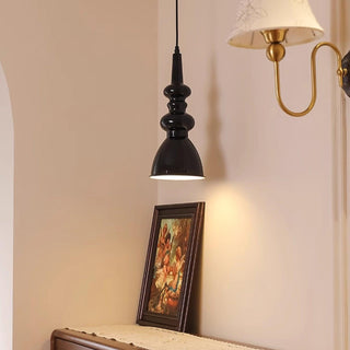 Aurvaror Nordic Art Noir Suspension Lumière
