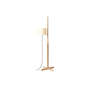 Vindis Lampadaire Bois Tissu