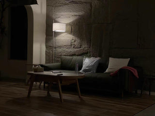 Vindis Lampadaire Bois Tissu