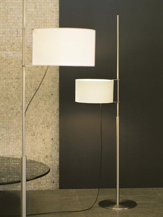 Vindis Lampadaire Bois Tissu