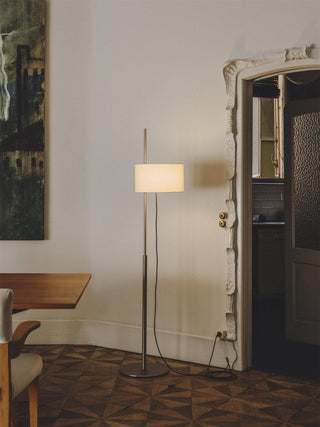 Vindis Lampadaire Bois Tissu