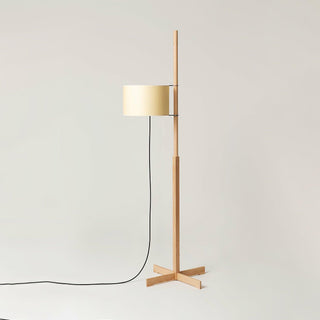 Vindis Lampadaire Bois Tissu