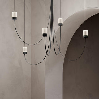 Lustra Lustre Verre Élégance Balancée