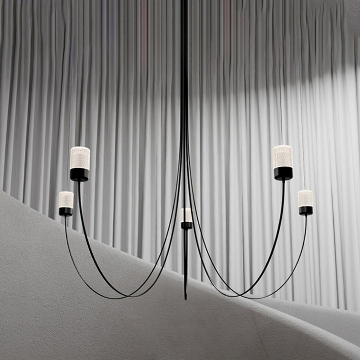 Riliana Lustre Verre Élégance Balancée