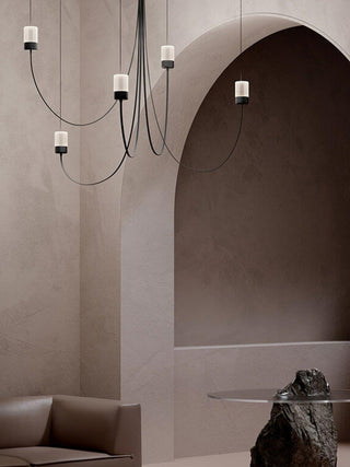 Lustra Lustre Verre Élégance Balancée