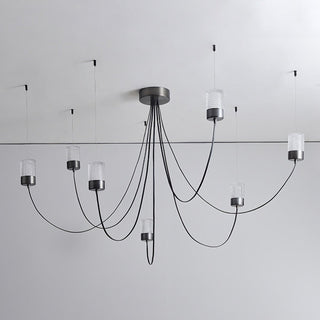 Lustra Lustre Verre Élégance Balancée