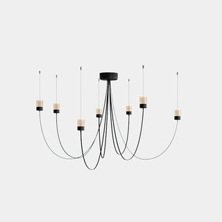 Lustra Lustre Verre Élégance Balancée