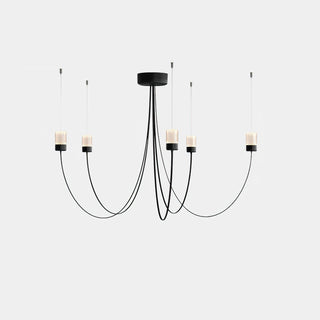 Lustra Lustre Verre Élégance Balancée