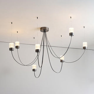 Lustra Lustre Verre Élégance Balancée