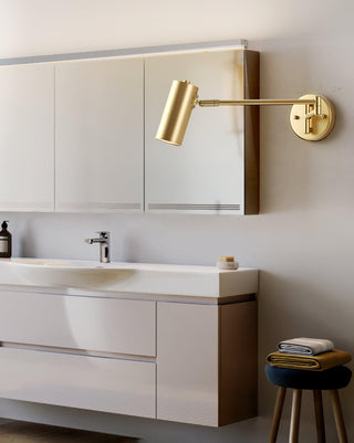 Lustra Applique Murale Laiton Bras Pivotant Réglable