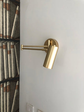 Lustra Applique Murale Laiton Bras Pivotant Réglable