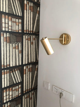Lustra Applique Murale Laiton Bras Pivotant Réglable