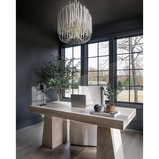 Nyphaiel Lustre en Bois Luxe Postmoderne