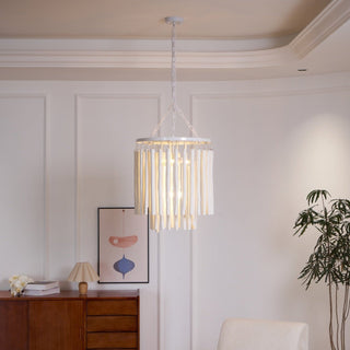 Nyphaiel Lustre en Bois Luxe Postmoderne