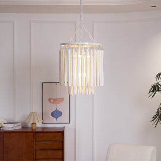 Nyphaiel Lustre en Bois Luxe Postmoderne