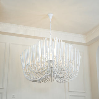 Nyphaiel Lustre en Bois Luxe Postmoderne