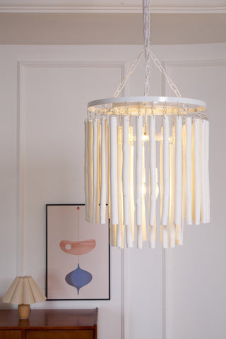 Nyphaiel Lustre en Bois Luxe Postmoderne