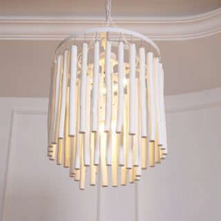 Nyphaiel Lustre en Bois Luxe Postmoderne