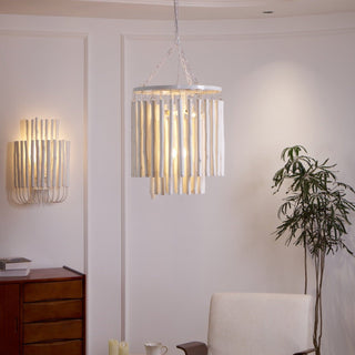 Nyphaiel Lustre en Bois Luxe Postmoderne