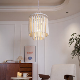 Nyphaiel Lustre en Bois Luxe Postmoderne