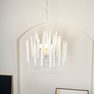 Nyphaiel Lustre en Bois Luxe Postmoderne