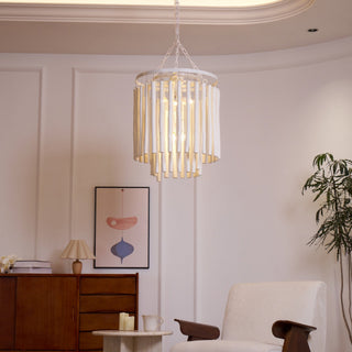 Nyphaiel Lustre en Bois Luxe Postmoderne
