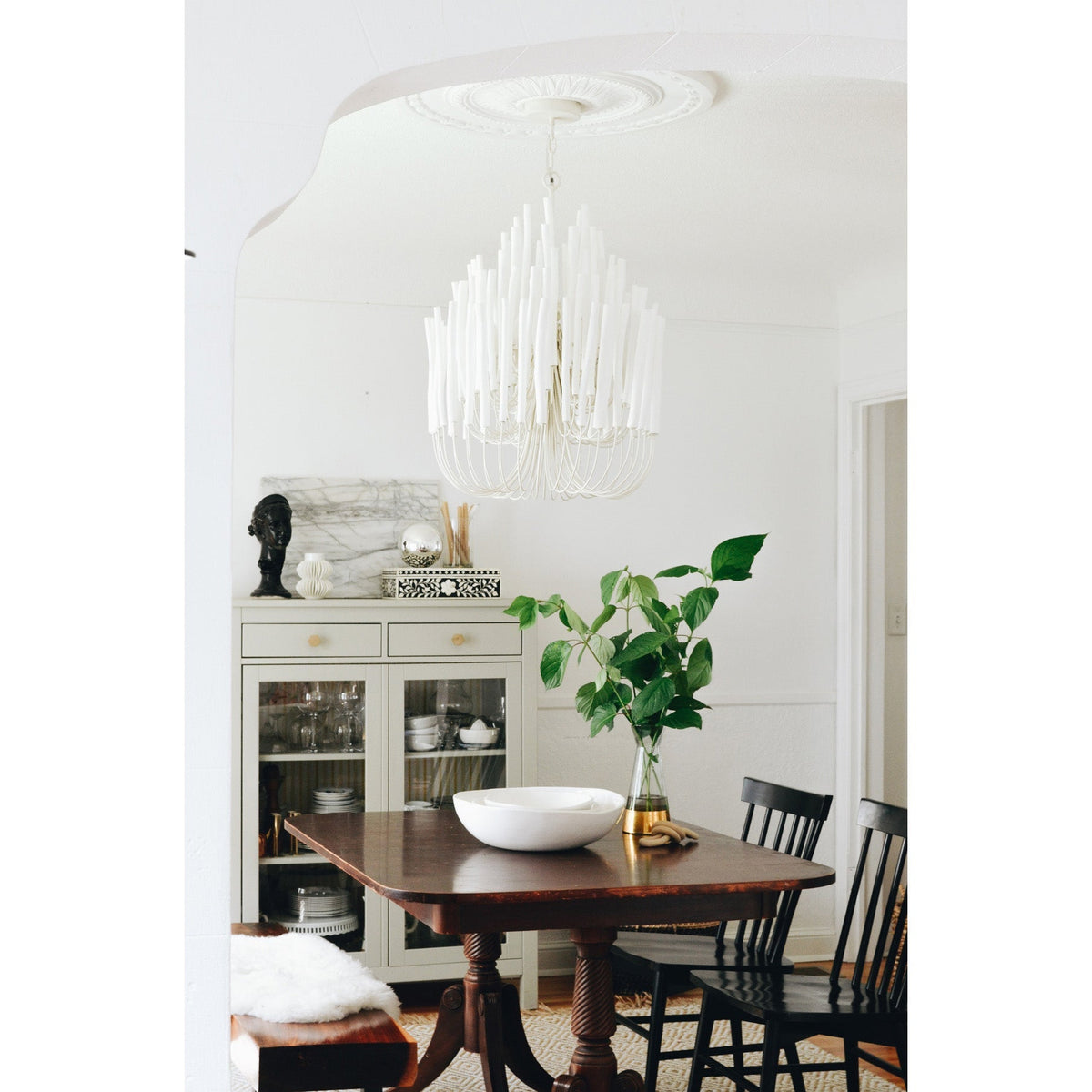 Talaria Lustre en Bois Luxe Postmoderne