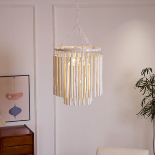 Nyphaiel Lustre en Bois Luxe Postmoderne