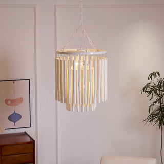 Nyphaiel Lustre en Bois Luxe Postmoderne