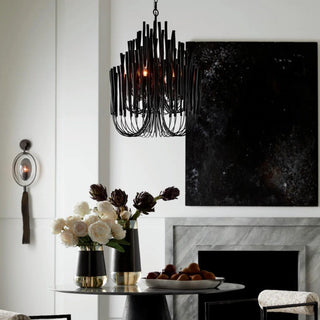 Nyphaiel Lustre en Bois Luxe Postmoderne