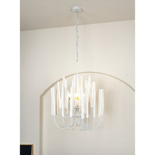 Nyphaiel Lustre en Bois Luxe Postmoderne