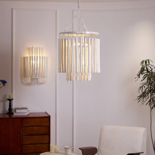 Nyphaiel Lustre en Bois Luxe Postmoderne