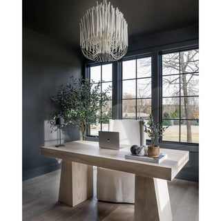 Nyphaiel Lustre en Bois Luxe Postmoderne