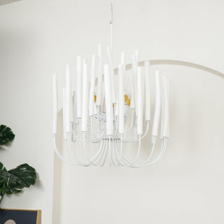 Nyphaiel Lustre en Bois Luxe Postmoderne