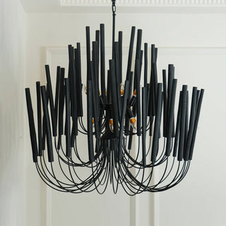 Nyphaiel Lustre en Bois Luxe Postmoderne