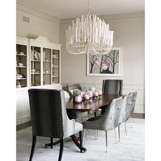 Nyphaiel Lustre en Bois Luxe Postmoderne