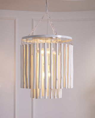 Nyphaiel Lustre en Bois Luxe Postmoderne