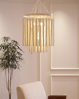 Nyphaiel Lustre en Bois Luxe Postmoderne