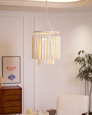 Nyphaiel Lustre en Bois Luxe Postmoderne