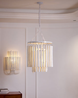 Nyphaiel Lustre en Bois Luxe Postmoderne