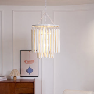 Nyphaiel Lustre en Bois Luxe Postmoderne