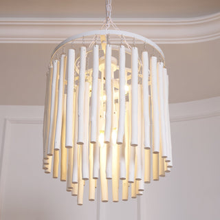 Nyphaiel Lustre en Bois Luxe Postmoderne