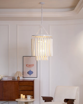 Nyphaiel Lustre en Bois Luxe Postmoderne