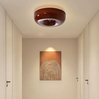Afralia Plafonnier Moderne en Verre Tourbillonnant-Luire