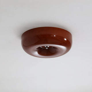 Afralia Plafonnier Moderne en Verre Tourbillonnant-Luire