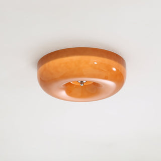 Afralia Plafonnier Moderne en Verre Tourbillonnant-Luire