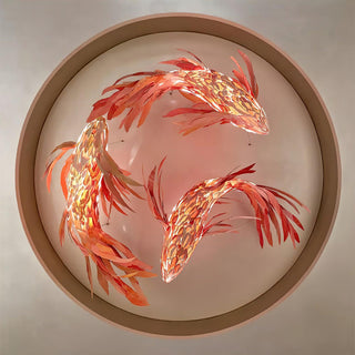 Orshair Individuel Créativité Métal Bois Lustre